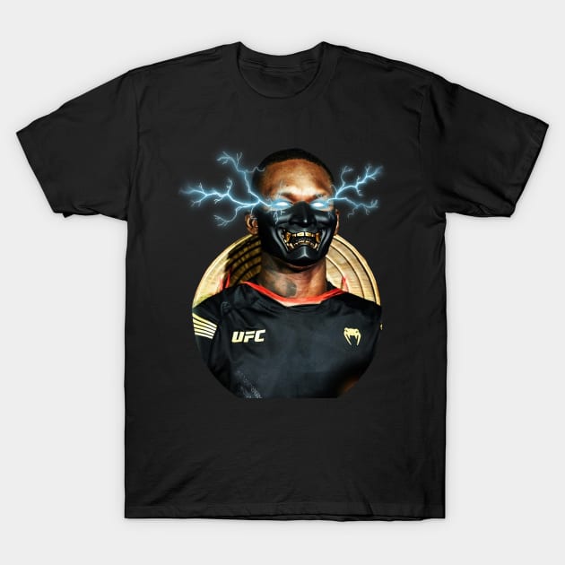 israel adesanya god mode raiden T-Shirt by rsclvisual